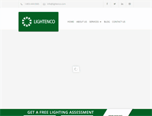 Tablet Screenshot of lightenco.com
